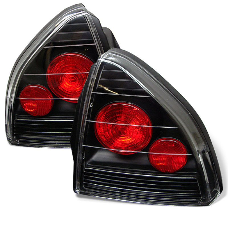 SPYDER 5005229 | Spyder Honda Prelude Altezza Tail Lights - Black - (ALT-YD-HP92-BK); 1992-1996