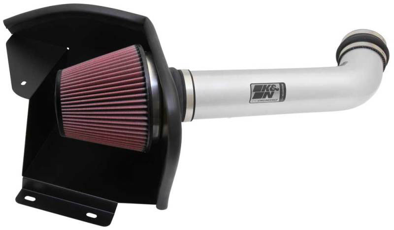 K&N Engineering 692546ts | K&N 11-13 Dodge Avenger 3.6L V6 Silver Typhoon Intake; 2011-2013