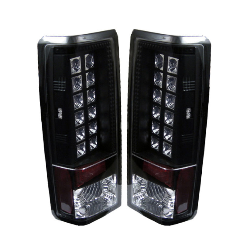 SPYDER 5001023 | Spyder Chevrolet Astro LED Tail Lights - Black - (ALT-YD-CAS85-LED-BK); 1985-2005