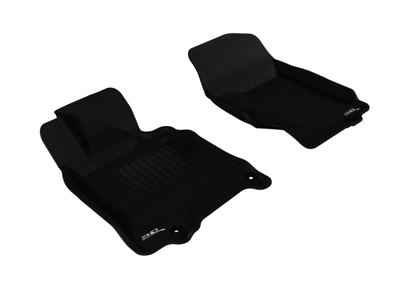 3D Maxpider l1in00611509 | 3D MAXpider 2007-2015 Infiniti Q40/Q60/G35/37 Kagu 1st Row Floormat - Black; 2007-2015