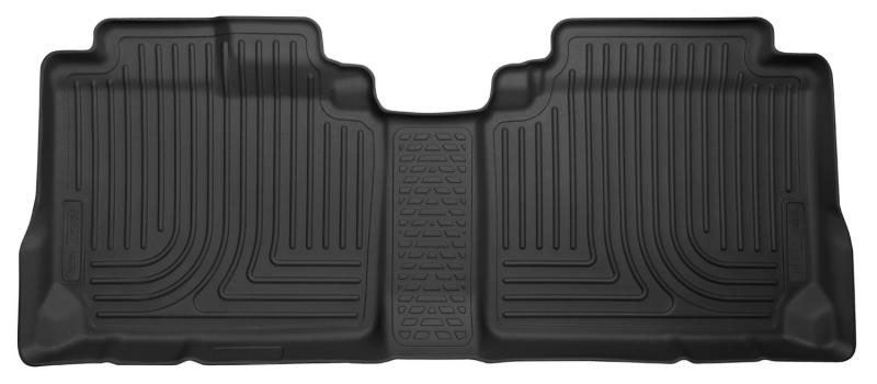 Husky Liners 55291 | 10-17 GM Equinox/Terrain X-Act Contour Rear Black Floor Liners; 2010-2017