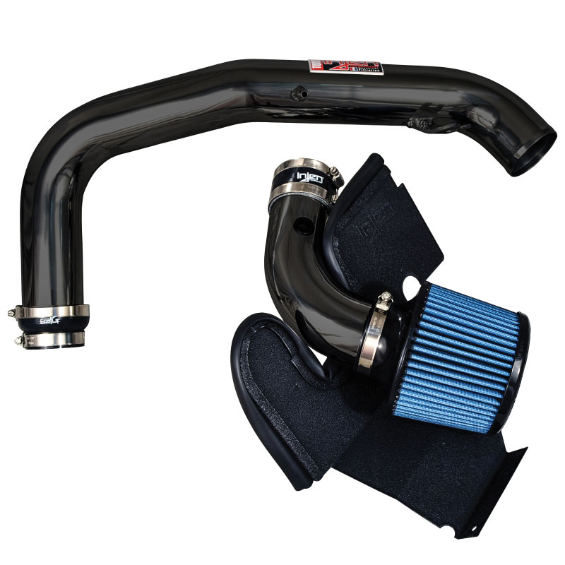 Injen SP9064BLK | Short Ram Intake Ford Fusion 2.0L Turbo Tuned Air Intake with MR Technology, Super-Nano Web Dry Filter and Heat Shield, Black; 2013-2013