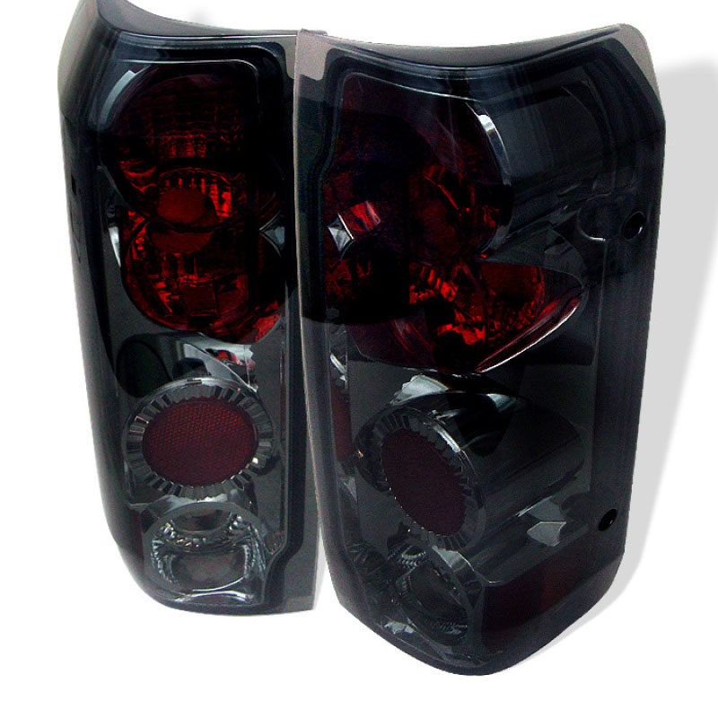 SPYDER 5003331 | Spyder Ford F150 Altezza Tail Lights - Smoke - (ALT-YD-FF15089-SM); 1987-1996