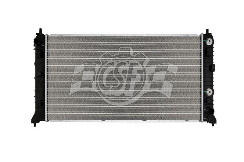 CSF 3880 | 19-20 Chevrolet Silverado 1500 5.3L OEM Plastic Radiator; 2019-2022