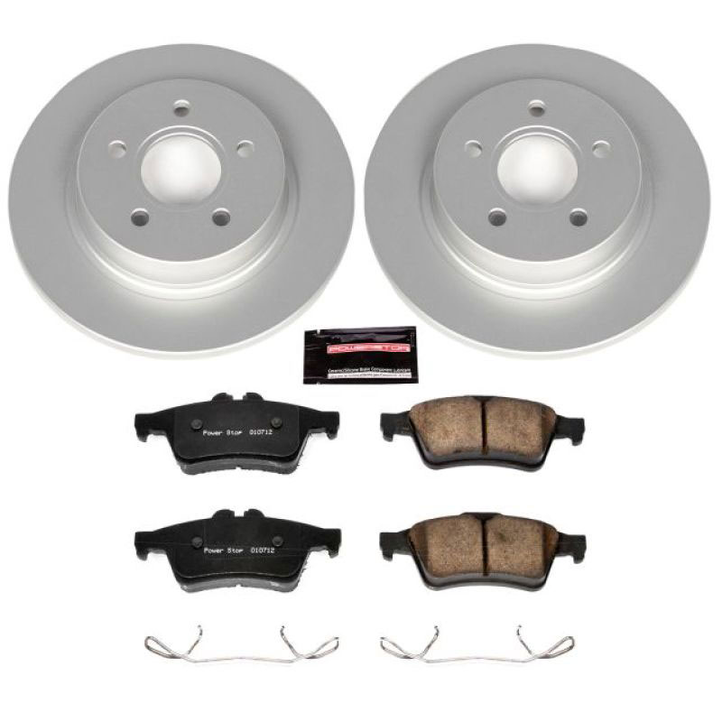 PowerStop crk4613 | Power Stop 08-13 Volvo C30 Rear Z23 Evolution Sport Coated Brake Kit; 2008-2013