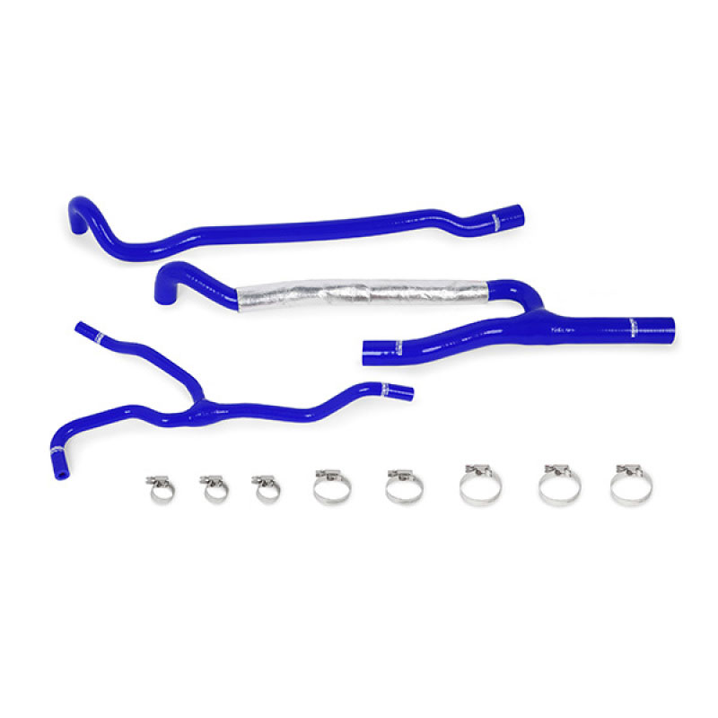 Mishimoto mmhose-cam8-16ancbl | 16+ Chevrolet Camaro SS Blue Silicone Ancillary Hoses; 2016-2020