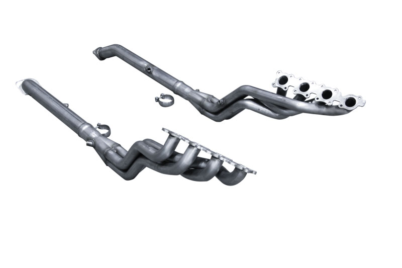 American Racing Headers TOY-07134300LSWC | Toyota Land Cruiser Long System: 1-3/4 x 3 Headers, 3x3 Connection Pipes With Cats; 2007-2018