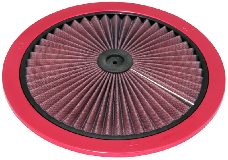 K&N Engineering 661401xr | K&N X-Stream Top Filter X-Stream 14in OD - Red