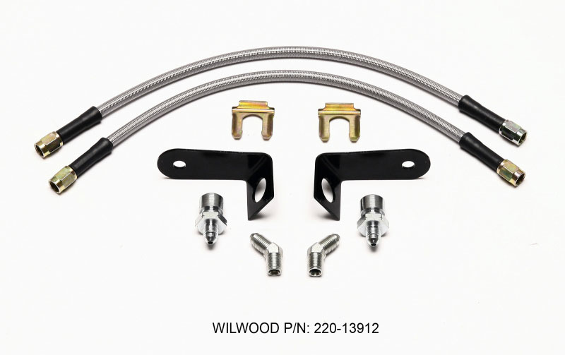 Wilwood 220-13912 | Flexline Kit Front 2015-Up Mustang; 2015-2021