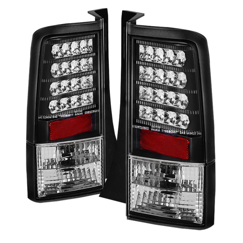 SPYDER 5042743 | Spyder Scion XB Version 2 LED Tail Lights - Black - (ALT-YD-TSXB03-LED-V2-BK); 2003-2007