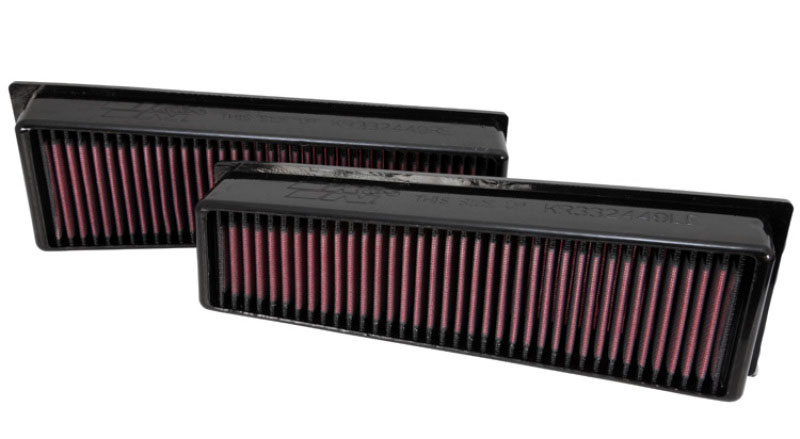 K&N Engineering 332449 | K&N Replacement Air Filter 09-12 BMW X5/X6 4.4L V8 Panel Filter; 2009-2012