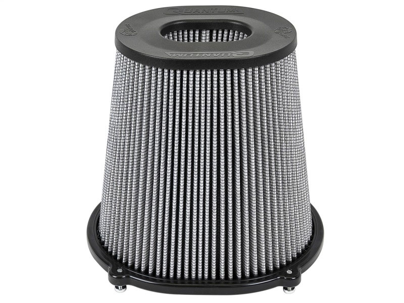 aFe 21-91129 | Quantum Pro DRY S Air Filter Inverted Top - 5in Flange x 9in Height - Dry PDS