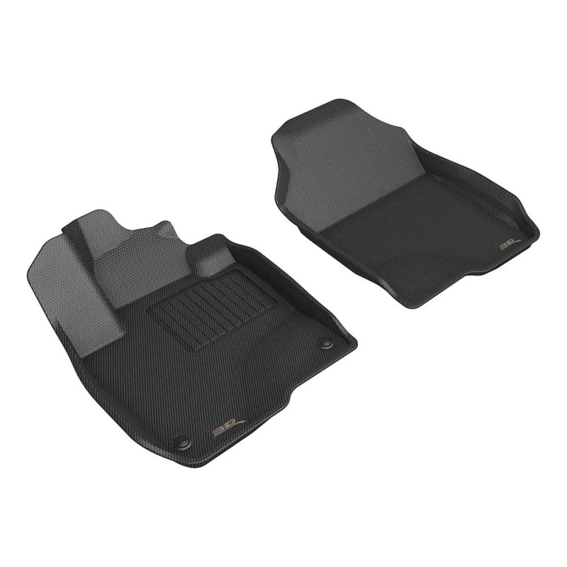 3D Maxpider l1hd13111509 | 3D MAXpider 2023-2024 Honda HRV Kagu 1st Row Floormat - Black; 2023-2024