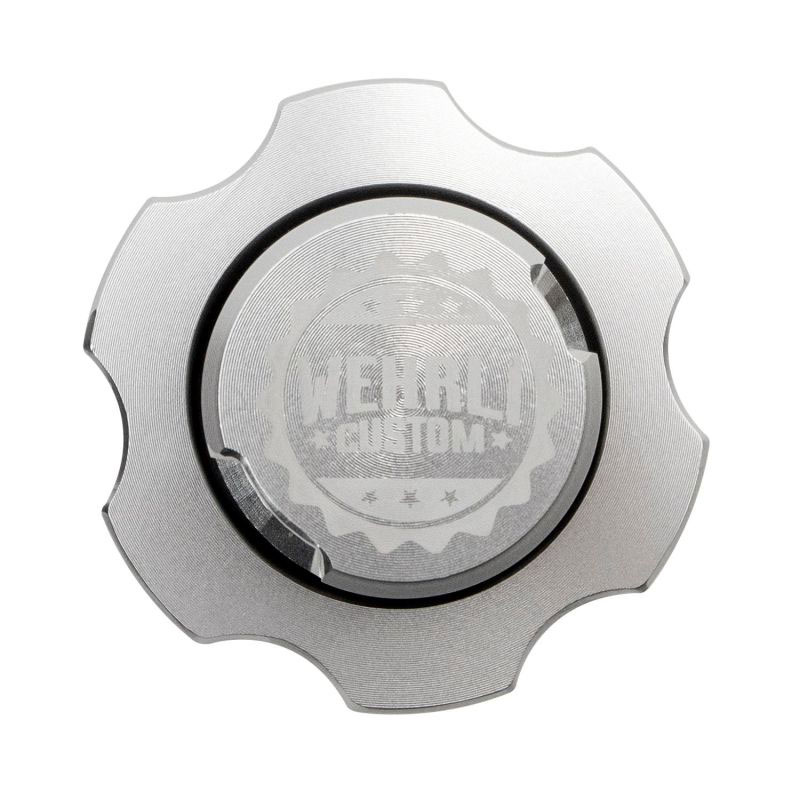 Wehrli wcf100442 | 2001+ GM Duramax LB7/LLY/LBZ/LMM/LML/L5P Billet Oil Fill Cap - Clear Anodized; 2001-2020