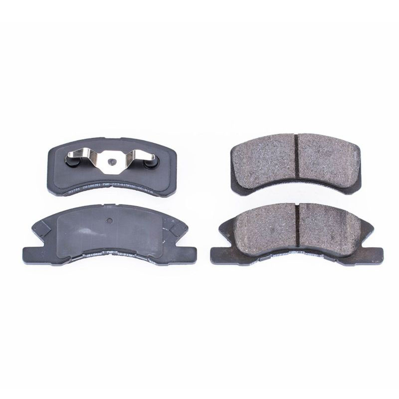 PowerStop 161731 | Power Stop 14-15 Mitsubishi Mirage Front Z16 Evolution Ceramic Brake Pads; 2014-2015