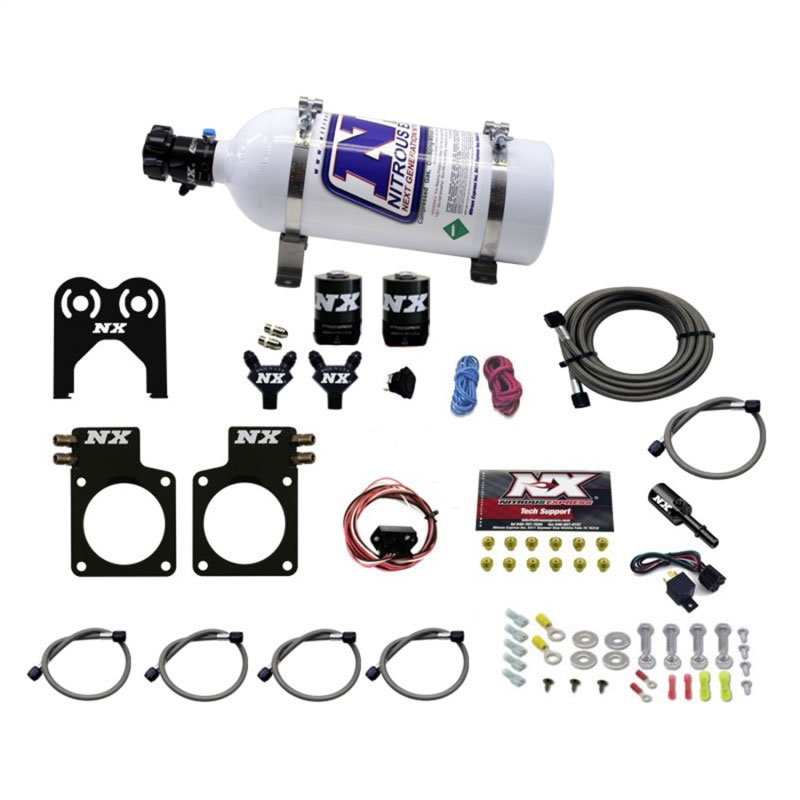 Nitrous Express 20717-05 | Nissan GT-R Nitrous Plate Kit (35-300HP) w/5lb Bottle; 2009-2020