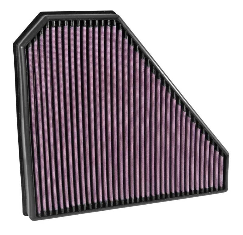 K&N Engineering 335028 | K&N Replacement Panel Air Filter for 14-15 Cadillac CTS V-Sport 3.6L V6; 2014-2015