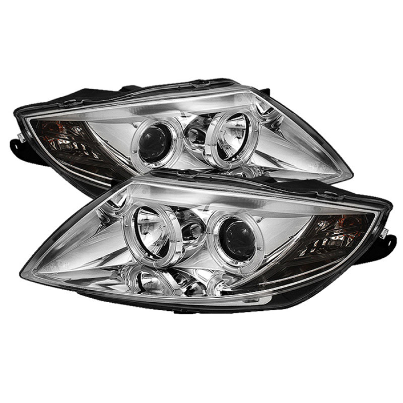 SPYDER 5029089 | Spyder BMW Z4 ( Non HID Type ) Halo Projector Headlights - Chrome - (PRO-YD-BMWZ403-HL-C); 2003-2008