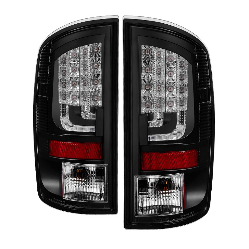 SPYDER 5081810 | Spyder Dodge Ram 1500 / Ram 1500 2500/3500 Version 2 LED Tail Light - Black - (ALT-YD-DRAM02V2-LED-BK); 2002-2006