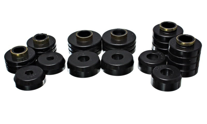 Energy Suspension 4.4103g | Ford Ranger Black Cab Mount Set; 1983-1986