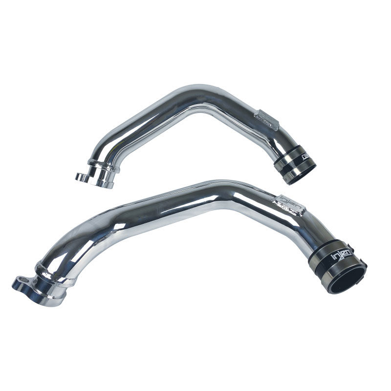 Injen ses1116icp | 15-16 BMW M3 (F80) L6 Twin Turbo Polished Intercooler Charge Pipe w/ 1/8in Female NPT Bungs; 2015-2016