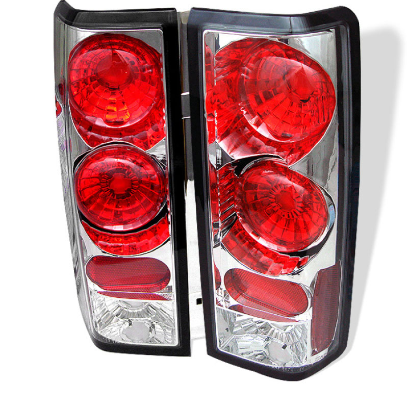 SPYDER 5001009 | Spyder Chevrolet Astro Altezza Tail Lights - Chrome - (ALT-YD-CAS85-C); 1985-2005