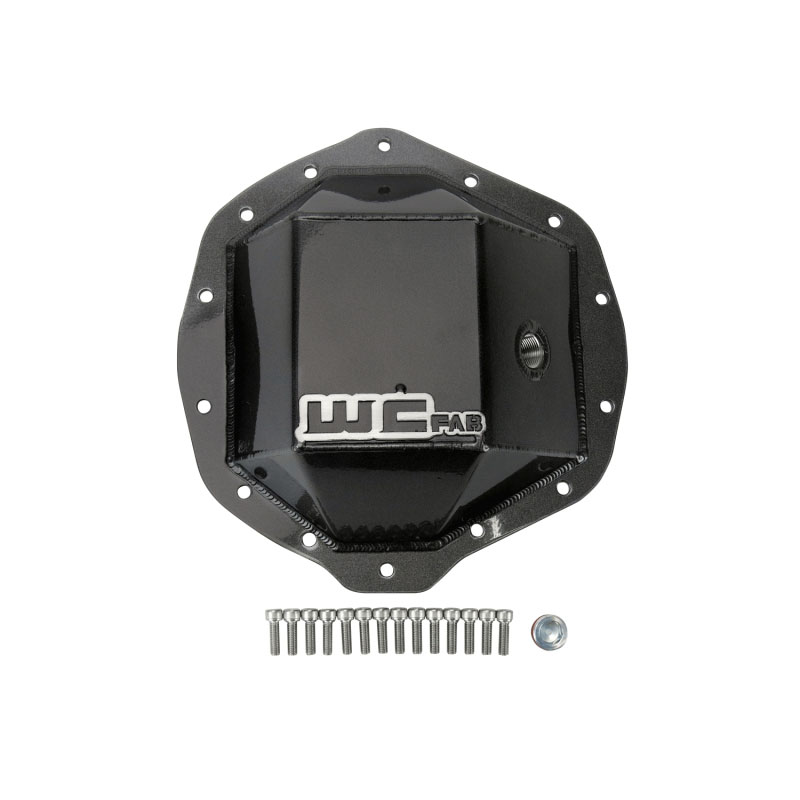 Wehrli wcf100113-gry | 01-19 Chevrolet Duramax/03-19 Dodge Cummins 11.5in AAM Rear Diff. Cover - WCFab Grey; 2001-2019