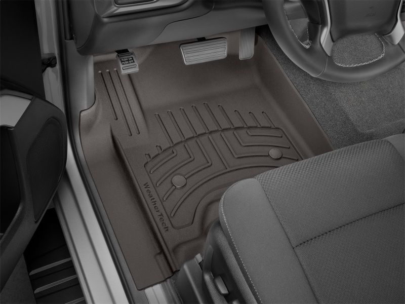 WeatherTech 479451im | 2017+ Chrysler Pacifica Front FloorLiner HP - Cocoa; 2017-2023