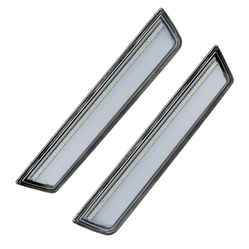 Oracle Lighting 9834-019 | Oracle 11-14 Dodge Charger Concept Sidemarker Set (Rear Only) - Clear - No Paint; 2011-2014