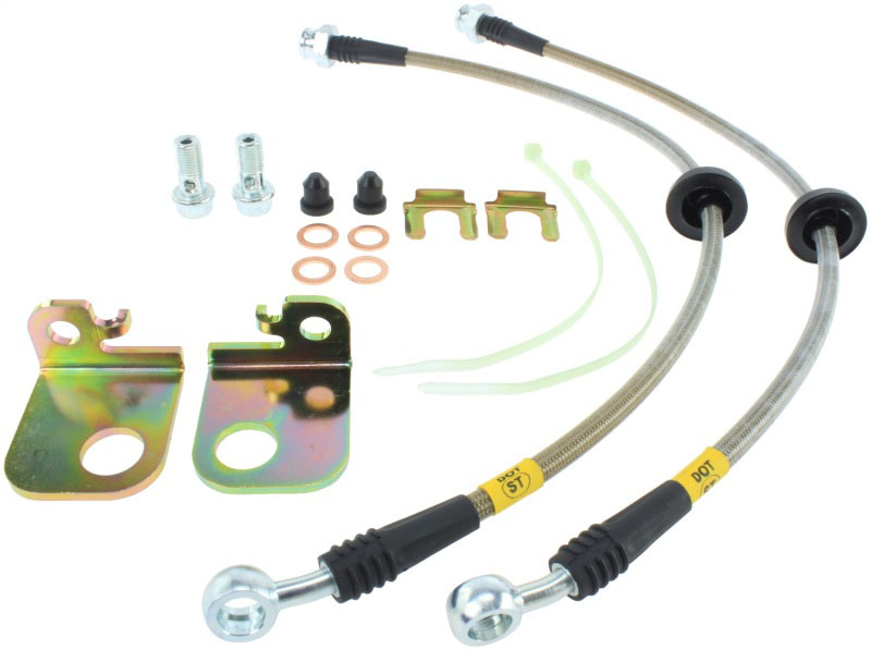 Stoptech 95062018 | StopTech 05-06 Pontiac GTO SS Front Brake Line Kit; 2005-2006