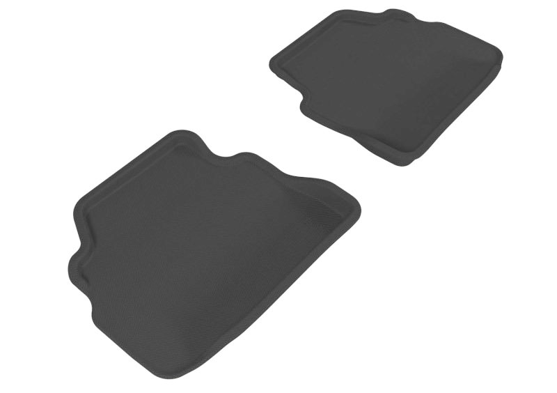 3D Maxpider l1bm02521509 | 3D MAXpider 2007-2013 BMW 3 Series E92 Kagu 2nd Row Floormats - Black; 2007-2013