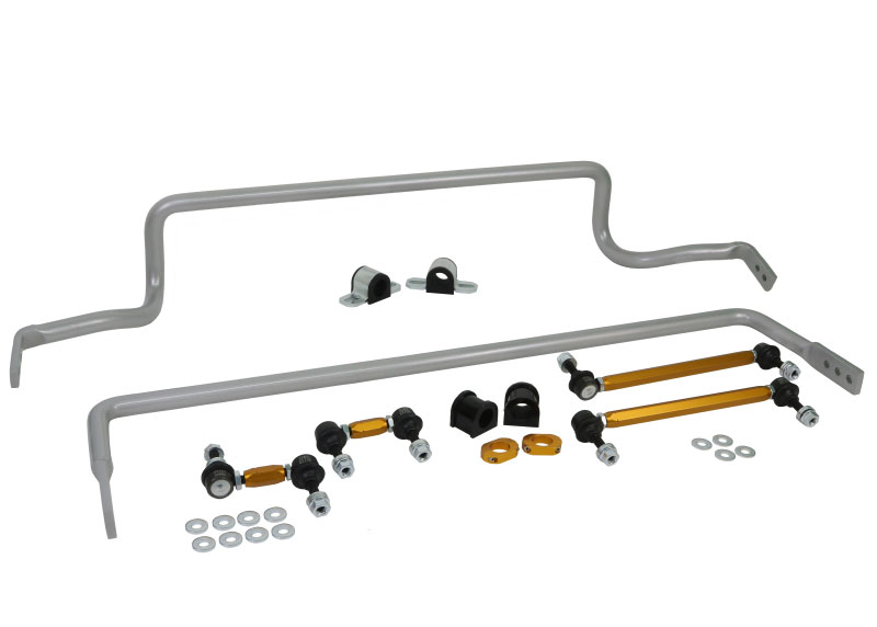 Whiteline bmk007 | 08-17 Mitsubishi Lancer Front & Rear Sway Bar Kit; 2008-2017