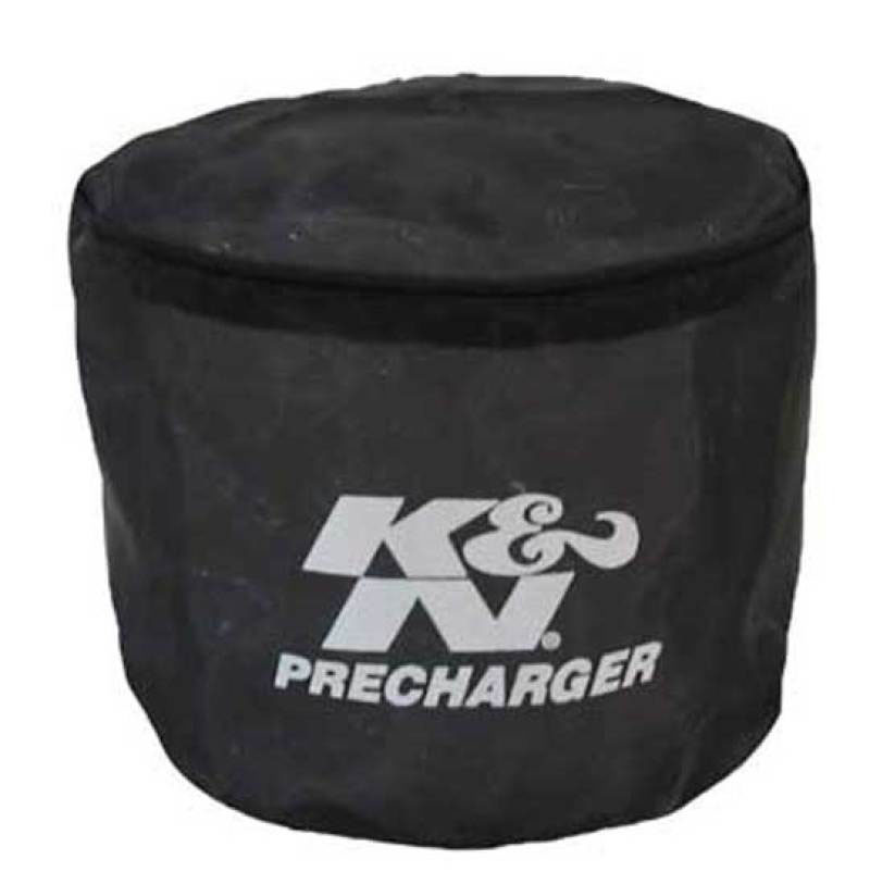 K&N Engineering 228016pk | K&N Universal Precharger Round Straight Air Filter Wrap Black