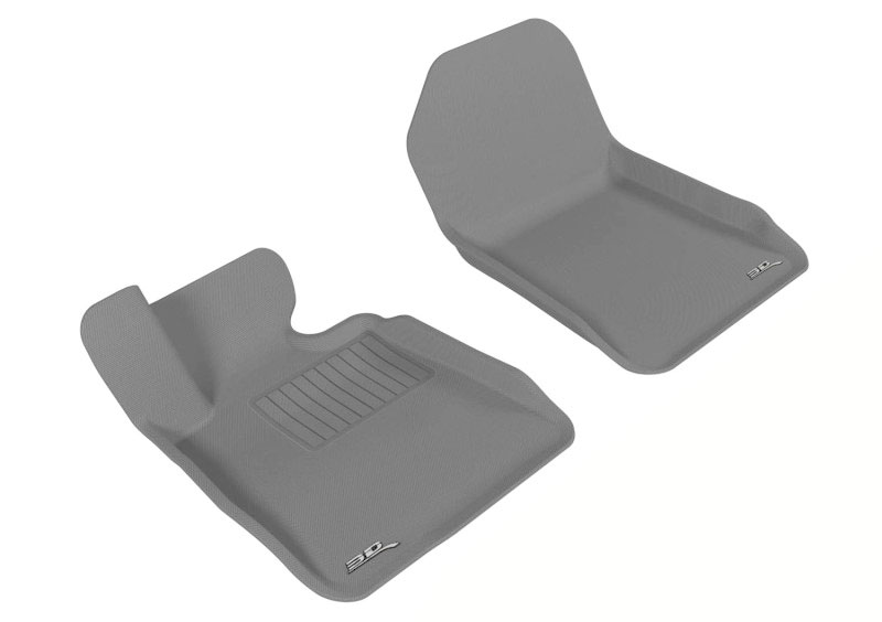 3D Maxpider l1bm02411501 | 3D MAXpider 2007-2013 BMW 3 Series E93 Kagu 1st Row Floormat - Gray; 2007-2013