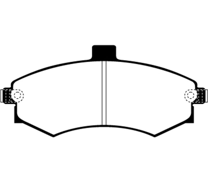 EBC ud941 | 02-06 Hyundai Elantra 2.0 Ultimax2 Front Brake Pads; 2002-2006