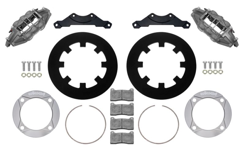 Wilwood 14017045 | 2014+ Polaris RZR XP 1000 Rear Kit 11.25in - Anodized; 2014-2023