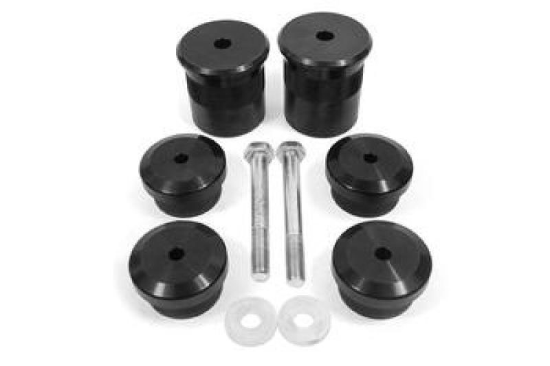 BMR Suspension dmb112 | BMR 15-18 Dodge Challenger Aluminum Differential Mount Housing Bushing Kit - Black Anodized; 2015-2018