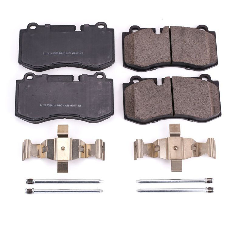 PowerStop 171223 | Power Stop 07-14 Mercedes-Benz CL550 Front Z17 Evolution Ceramic Brake Pads w/Hardware; 2007-2014