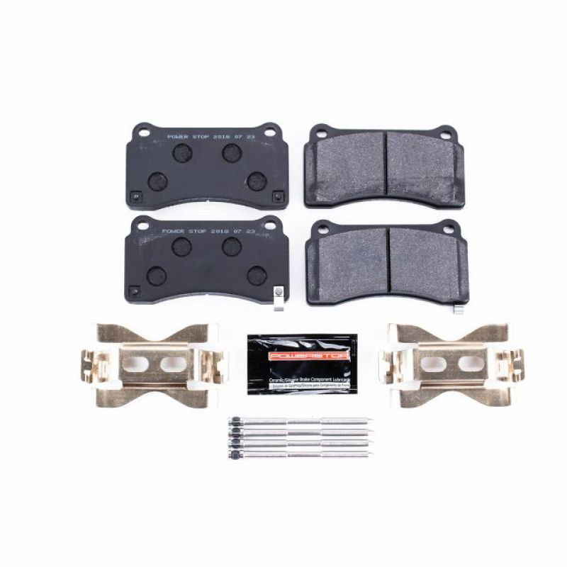 PowerStop pst-1383 | Power Stop 09-18 Nissan GT-R Rear Track Day Brake Pads; 2009-2018