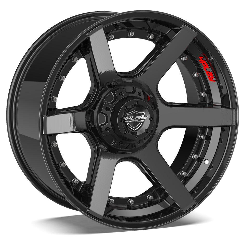 4Play Wheels 4PLAY Wheel 20x10 4P60 Brushed Black Ford F-150 Raptor ...