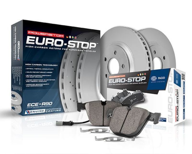 PowerStop esk6903 | Power Stop 13-16 Mercedes-Benz GL350 Front Eurostop Brake Kit; 2013-2016