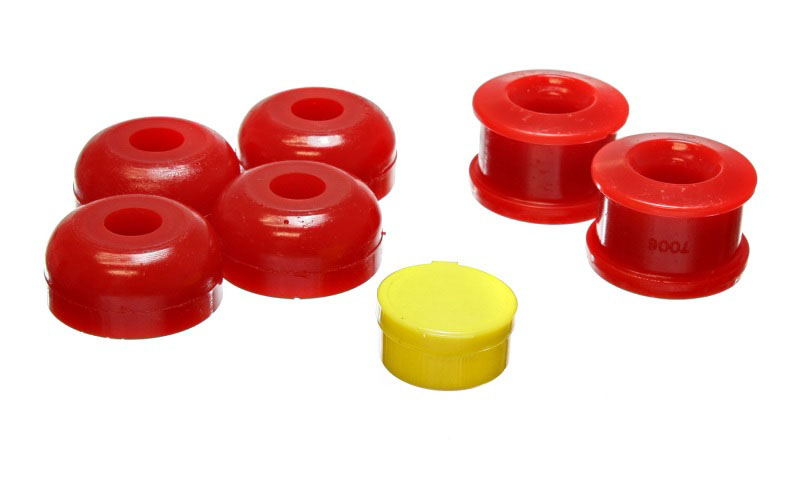 Energy Suspension 5.7114r | 03-05 Dodge Neon SRT-4 Red Rear Trailing Arm Bushing Set; 2003-2005