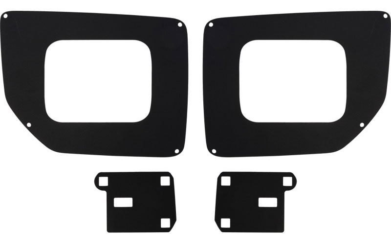 Rigid Industries 46543 | 2015 GMC 2500/3500 - Fog Light Mounts (Fits Two D-Series); 2015-2015