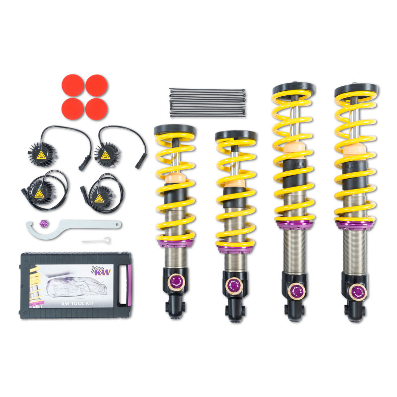 KW 3a725085 | Coilover Kit V4 2016+ Mercedes AMG GT/GT S/GT C Coupe w/ Adaptive Suspension; 2016-2021