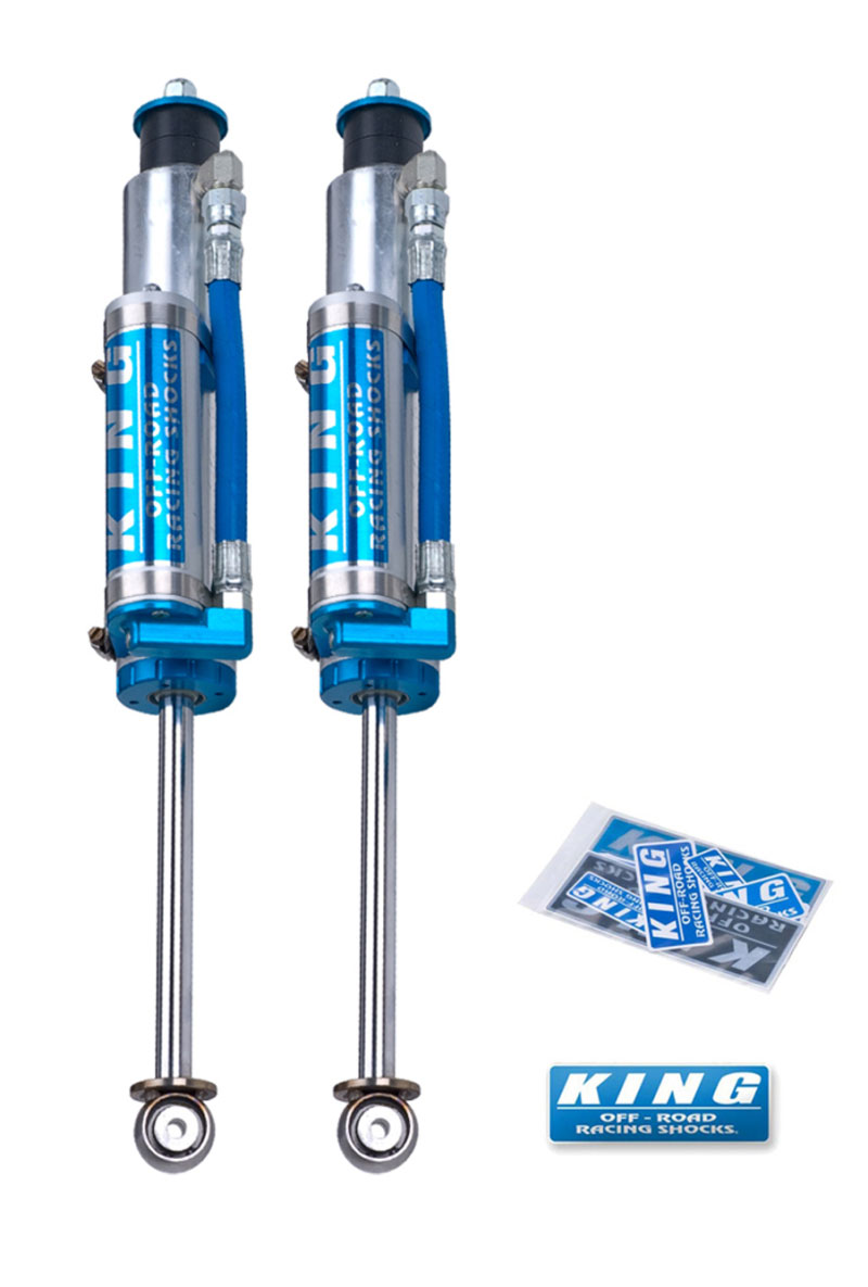 King Shocks 25001-257 | 89-97 Toyota Land Cruiser 80 Rear 2.5 Dia Remote Reservoir Shock 0-2in Lift (Pair); 1989-1997