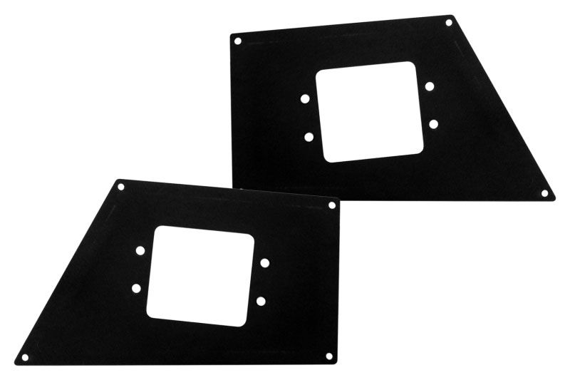 Go Rhino 241731t | 10-19 Ram Ram HD BR5 Flush Mount Light Plates; 2010-2019