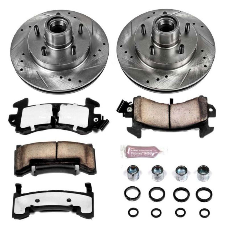 PowerStop k1482-36 | Power Stop 82-87 Buick Regal Front Z36 Truck & Tow Brake Kit; 1982-1987