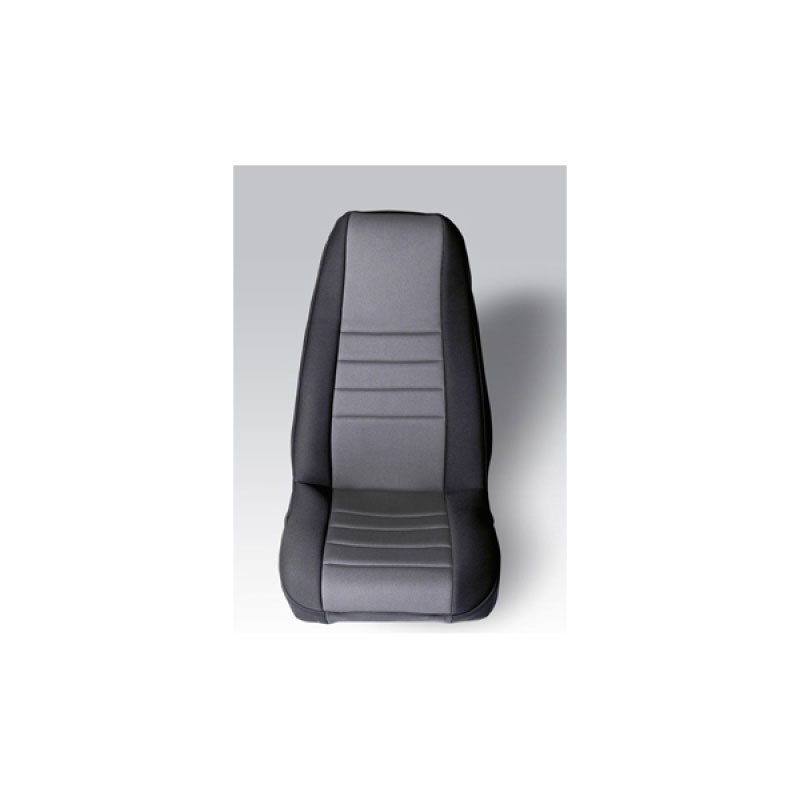 Rugged Ridge 13212.09 | Neoprene Front Seat Covers 76-90 Jeep CJ / Jeep Wrangler; 1976-1990