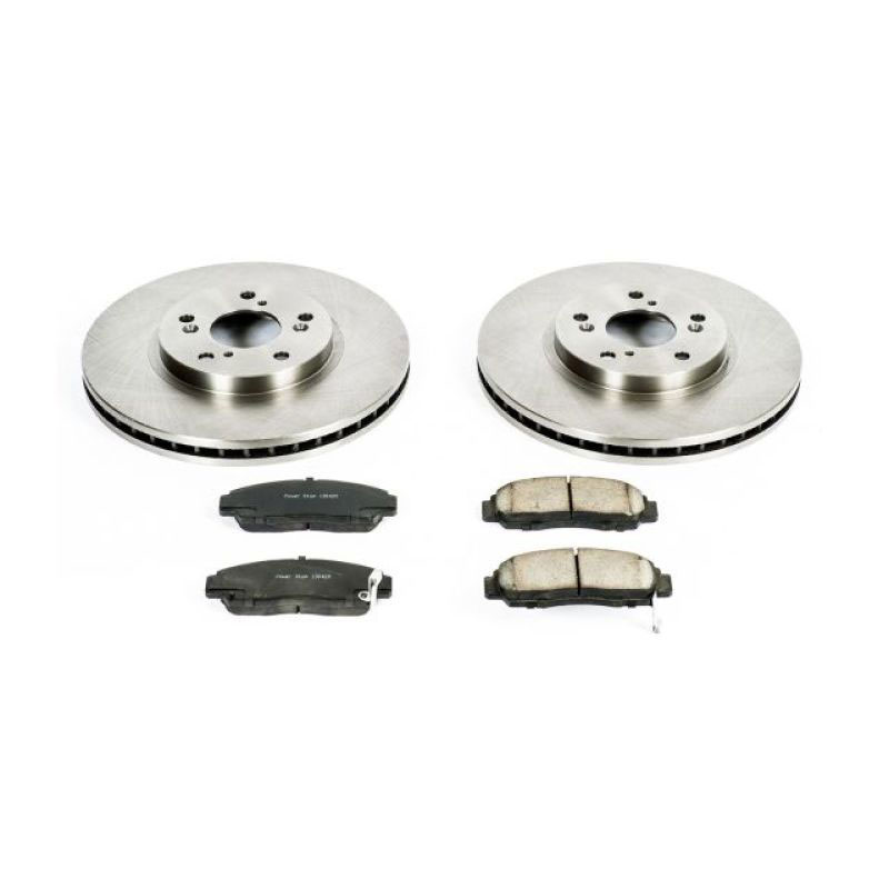 PowerStop koe2292 | Power Stop 01-03 Acura CL Front Autospecialty Brake Kit; 2001-2003