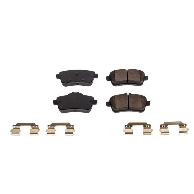 PowerStop 171630a | Power Stop 16-19 Mercedes-Benz GLE350 Rear Z17 Evolution Ceramic Brake Pads w/Hardware; 2016-2019